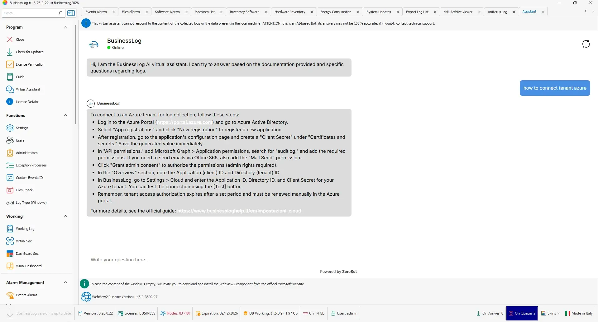 AI virtual assistant and RAG-based guidance